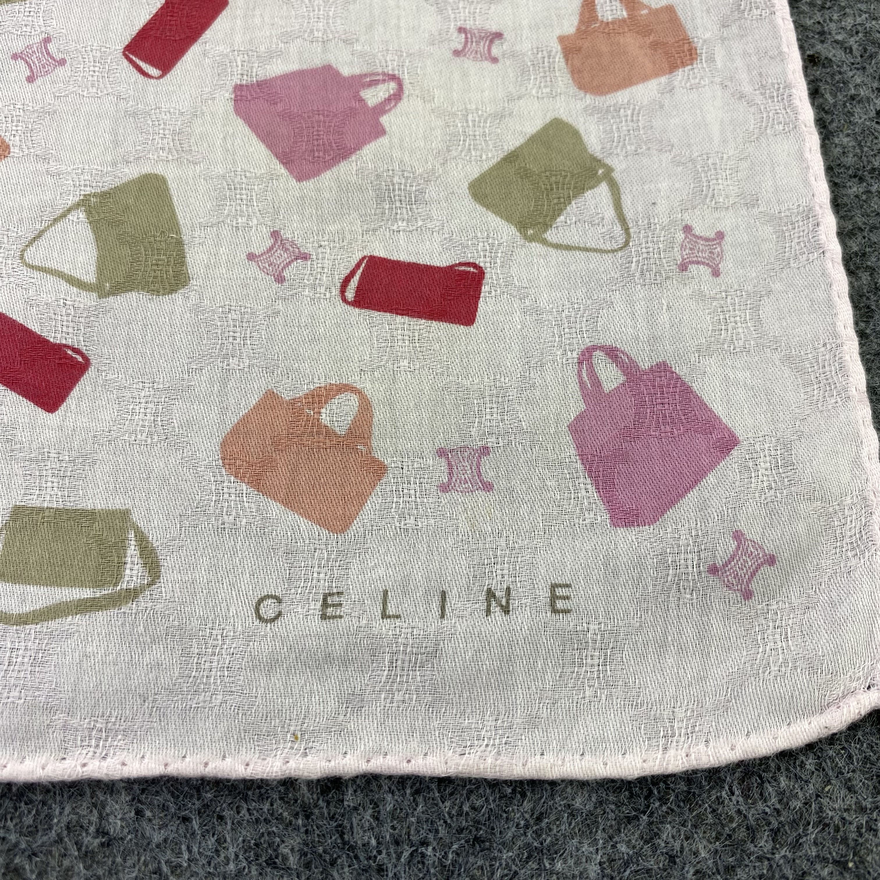 Celine Celine Handkerchief / Bandana / Neckerchief-B770 Size ONE SIZE - 5 Thumbnail
