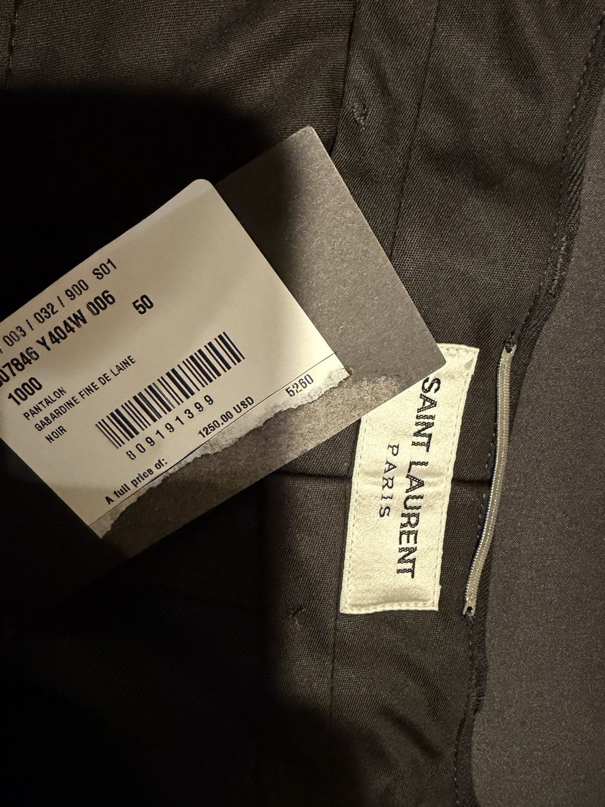 Saint Laurent Paris Saint laurent mens 2023 dress pants. 50/34. $1290 Size US 34 / EU 50 - 4 Thumbnail