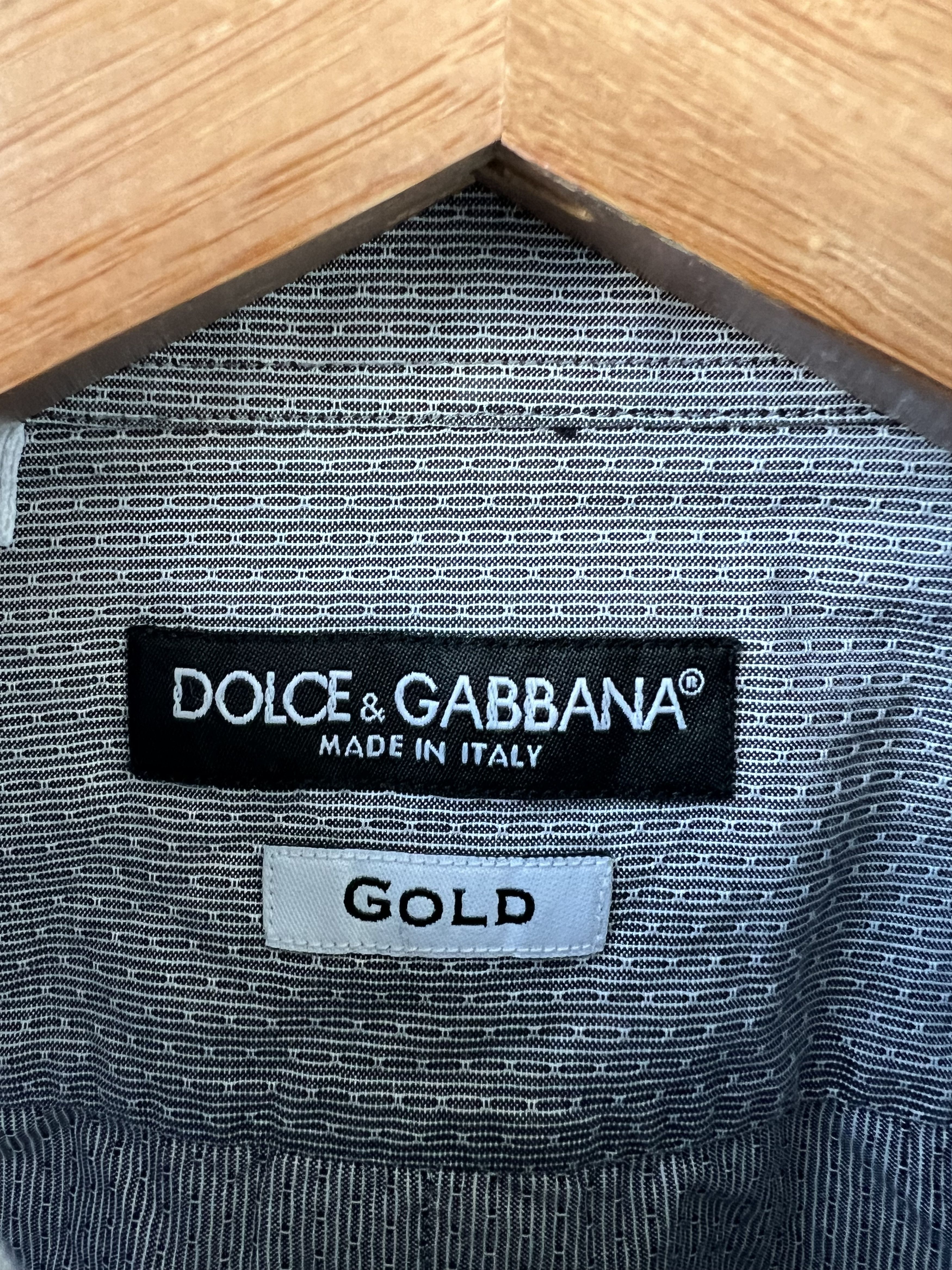Dolce & Gabbana Dolce Gabbana Shirt 16 Size US L / EU 52-54 / 3 - 3 Thumbnail