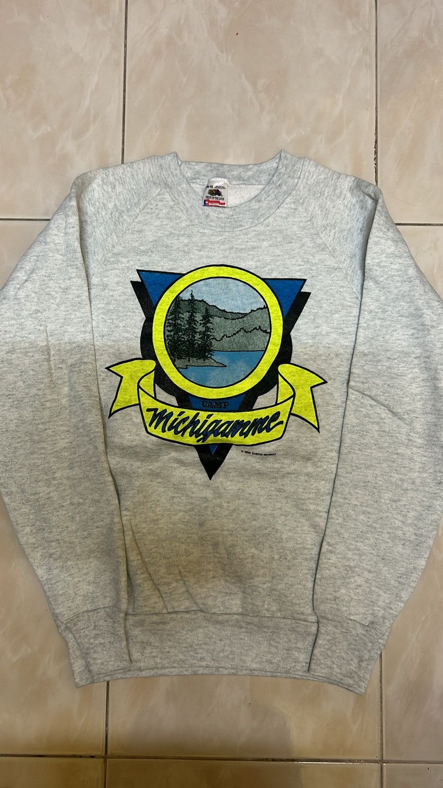 Vintage VTG SWEATSHIRT MICHIGAN NICE DISGN Size US S / EU 44-46 / 1 - 1 Thumbnail