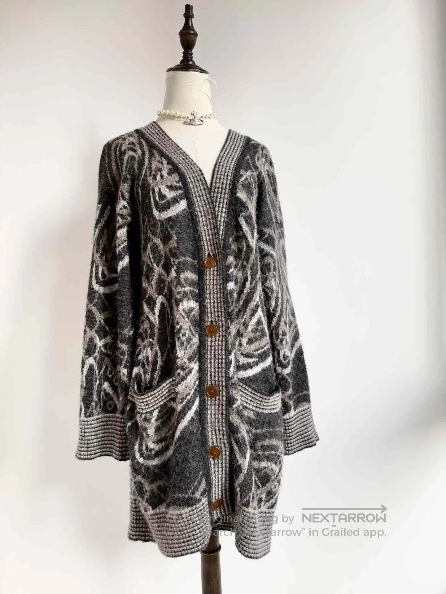 Vivienne Westwood Vivienne Westwood Vintage Saturn Knit Coat. Size M / US 6-8 / IT 42-44 - 1 Thumbnail