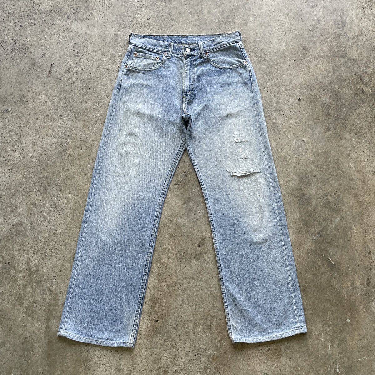 Vintage Levi’s 534 LightWash Faded Jeans Distressed Pants