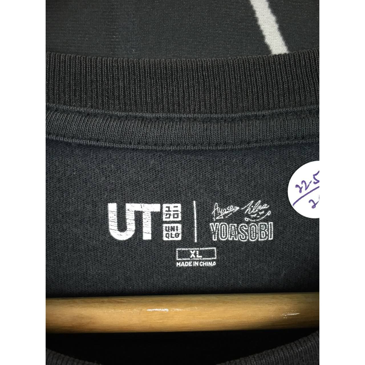 Band Tees × Japanese Brand × Uniqlo Yoasobi Japanese Music Super Duo Anime Style Band Tee Size US XL / EU 56 / 4 - 9 Thumbnail