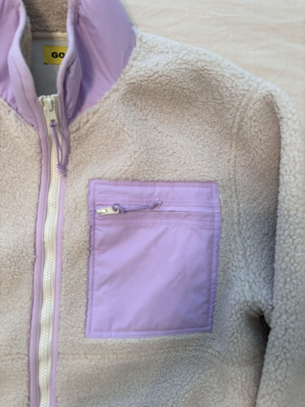 Golf Wang Fleece Sherpa Jacket Size US L / EU 52-54 / 3 - 3 Thumbnail