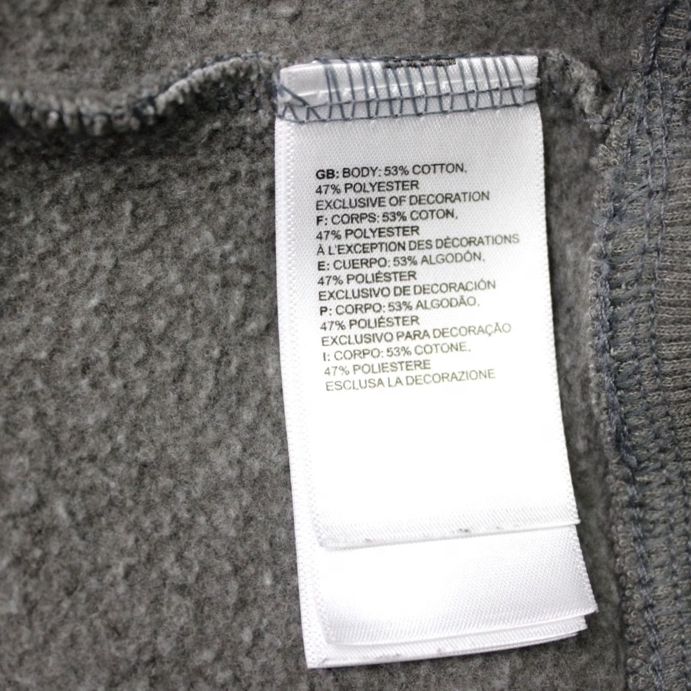 The North Face The North Face Sweatshirt Mens 2XL Gray Long Sleeve 1/4 Snap Fleece Pullover NNF Mock Neck Sweatshirt Mens 2XL Gray Size US XXL / EU 58 / 5 - 7 Thumbnail
