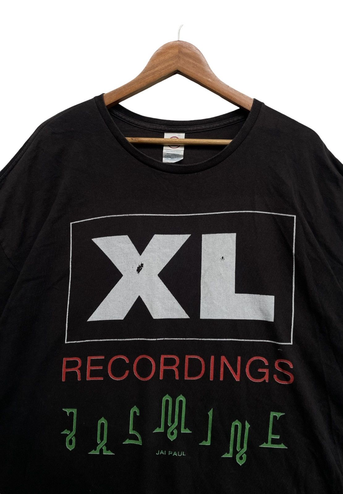 Band Tees × Rap Tees × Vintage Vintage XL Recording Jai Paul Jasmine Big Logo Tshirt Size US XXL / EU 58 / 5 - 2 Thumbnail