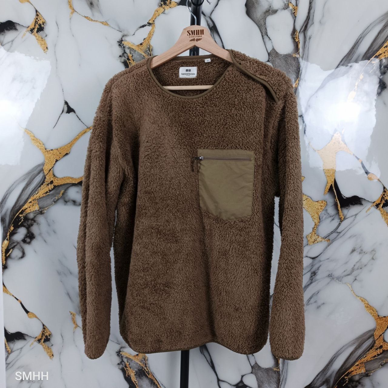 Engineered Garments × Uniqlo 🔥 Rare Uniqlo x Engineered Garments Fleece Jacket – Brown L Size US L / EU 52-54 / 3 - 1 Thumbnail