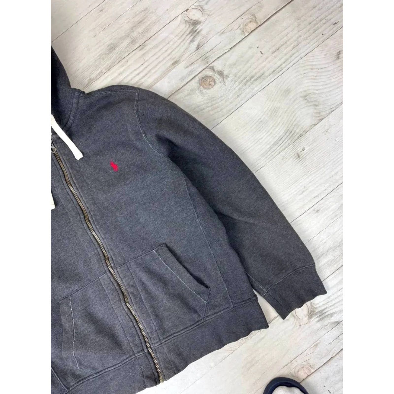 Polo Ralph Lauren Polo Ralph Lauren Tracksuit Zip Up Hoodie And Pants Men L Gray Size US L / EU 52-54 / 3 - 4 Thumbnail