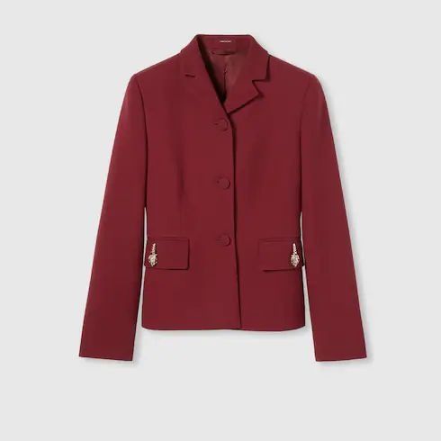 Os11x0826 Jacket In Burgundy in Red, Women's