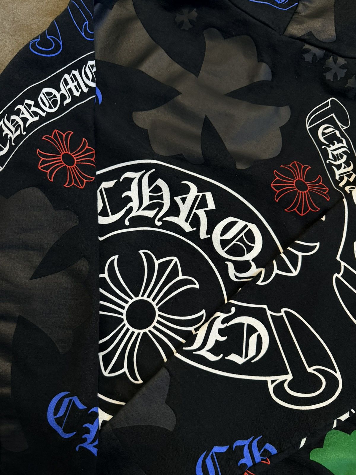 Chrome Hearts Chrome Hearts All Over Print Pull Over Hoodie Size US M / EU 48-50 / 2 - 7 Thumbnail