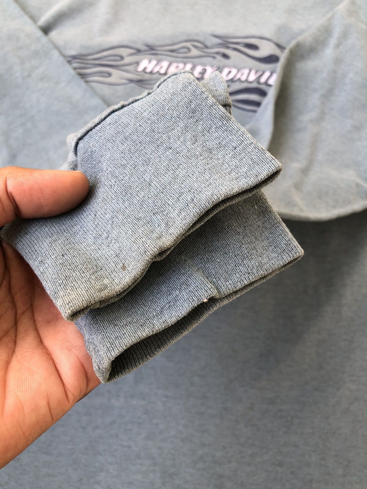 Other 1997 Vintage Harley Davidson Flame Logo Longsleeve Tee Size US L / EU 52-54 / 3 - 12 Thumbnail