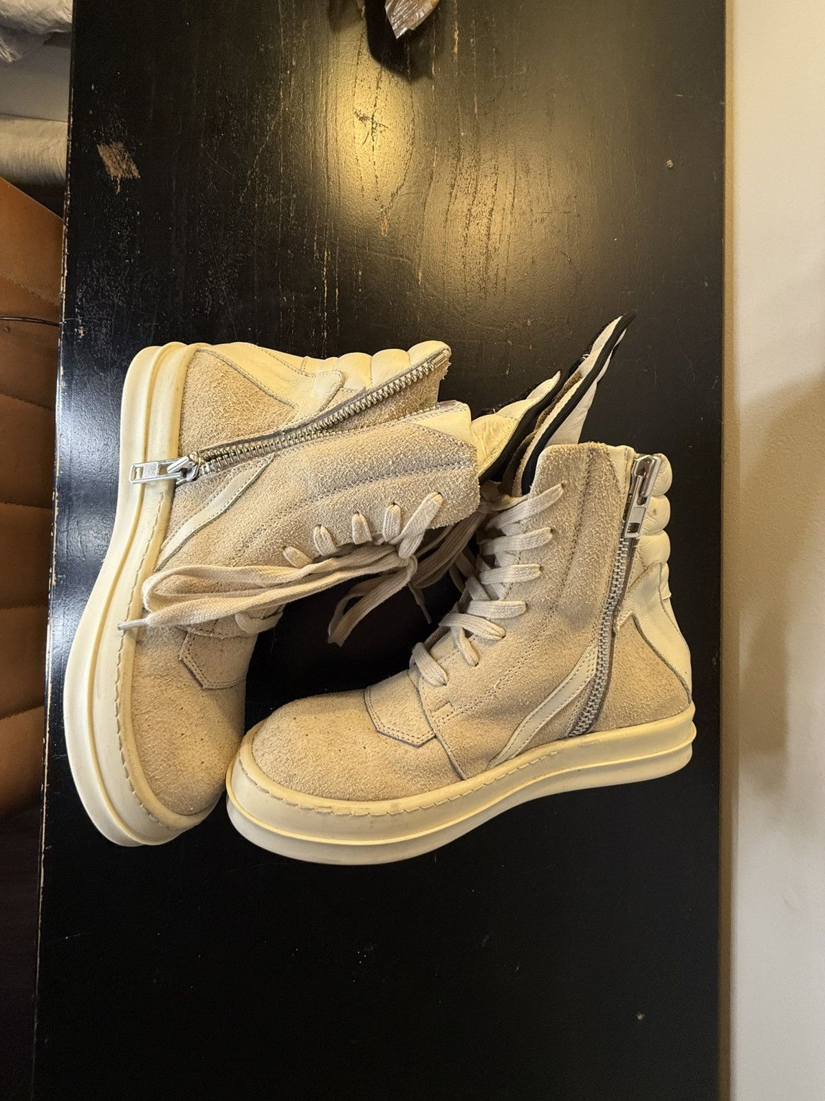 Rick Owens Geo Baskets Size US 5.5 / IT 35.5 - 6 Thumbnail