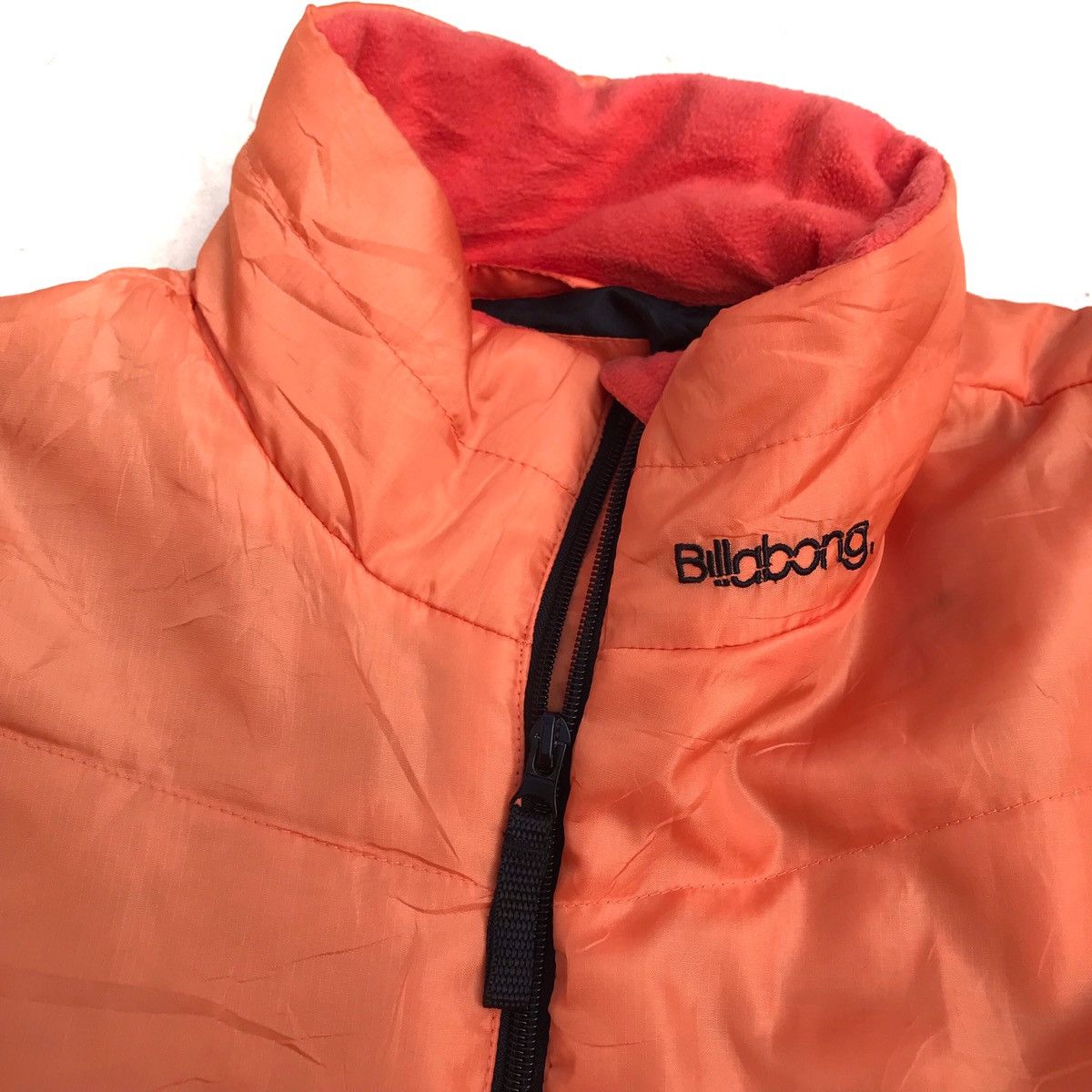 Billabong Vintage 90s Billabong Puffer Goose down bulang orange Jacket Size US M / EU 48-50 / 2 - 12 Thumbnail