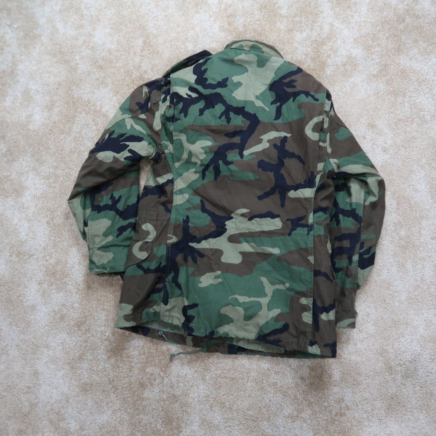Vintage VINTAGE US ARMY Woodland Field Jacket Small Regular M65 / Military Jacket / Green / Camouflage / Full Zip / Hooded / Pockets / 80s / Men / Jacket Size US S / EU 44-46 / 1 - 5 Thumbnail