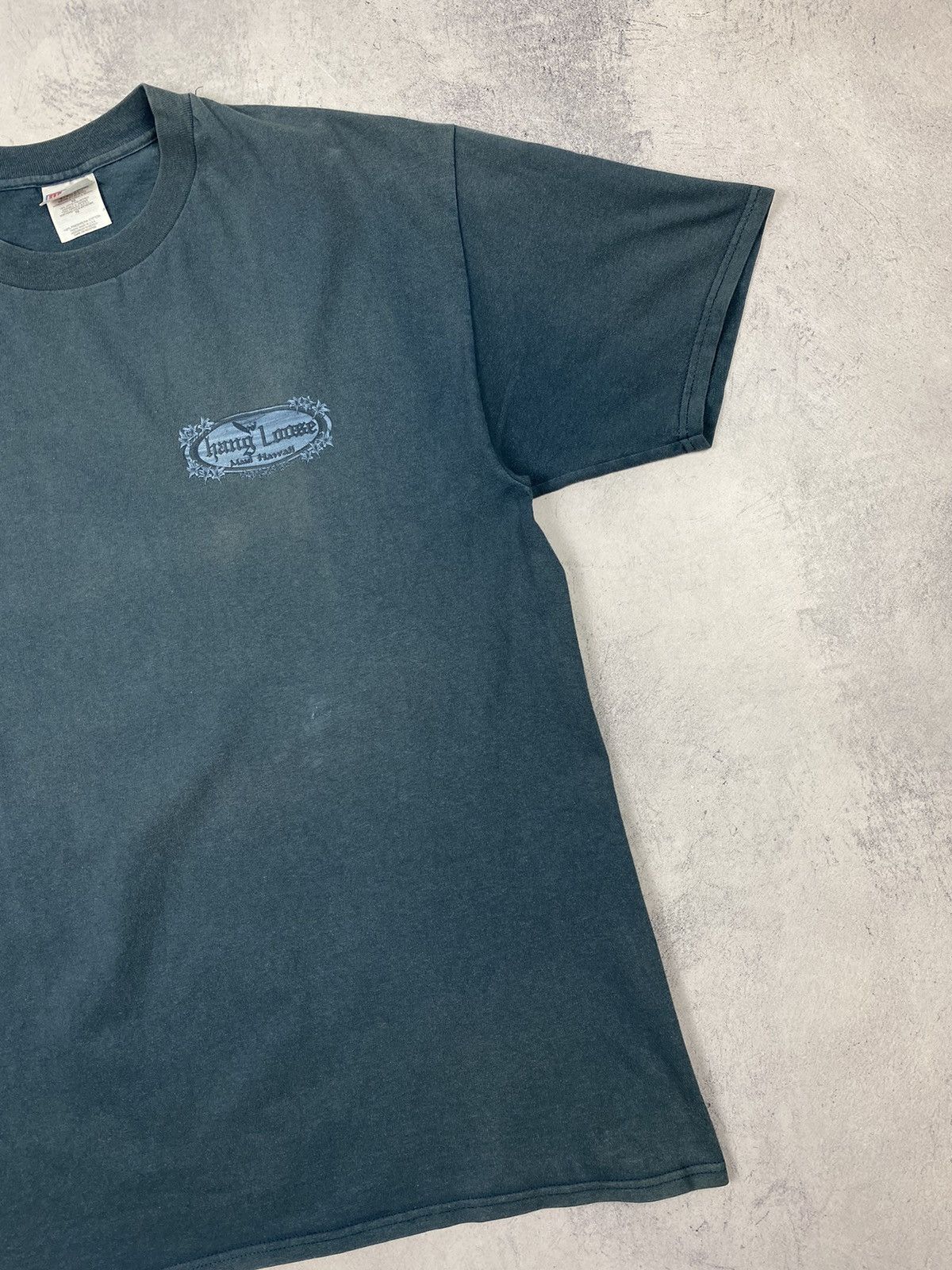 Vintage Vintage 90s Hang Loose Hawaii Surf Distressed Skate T Shirt Size US XL / EU 56 / 4 - 10 Thumbnail
