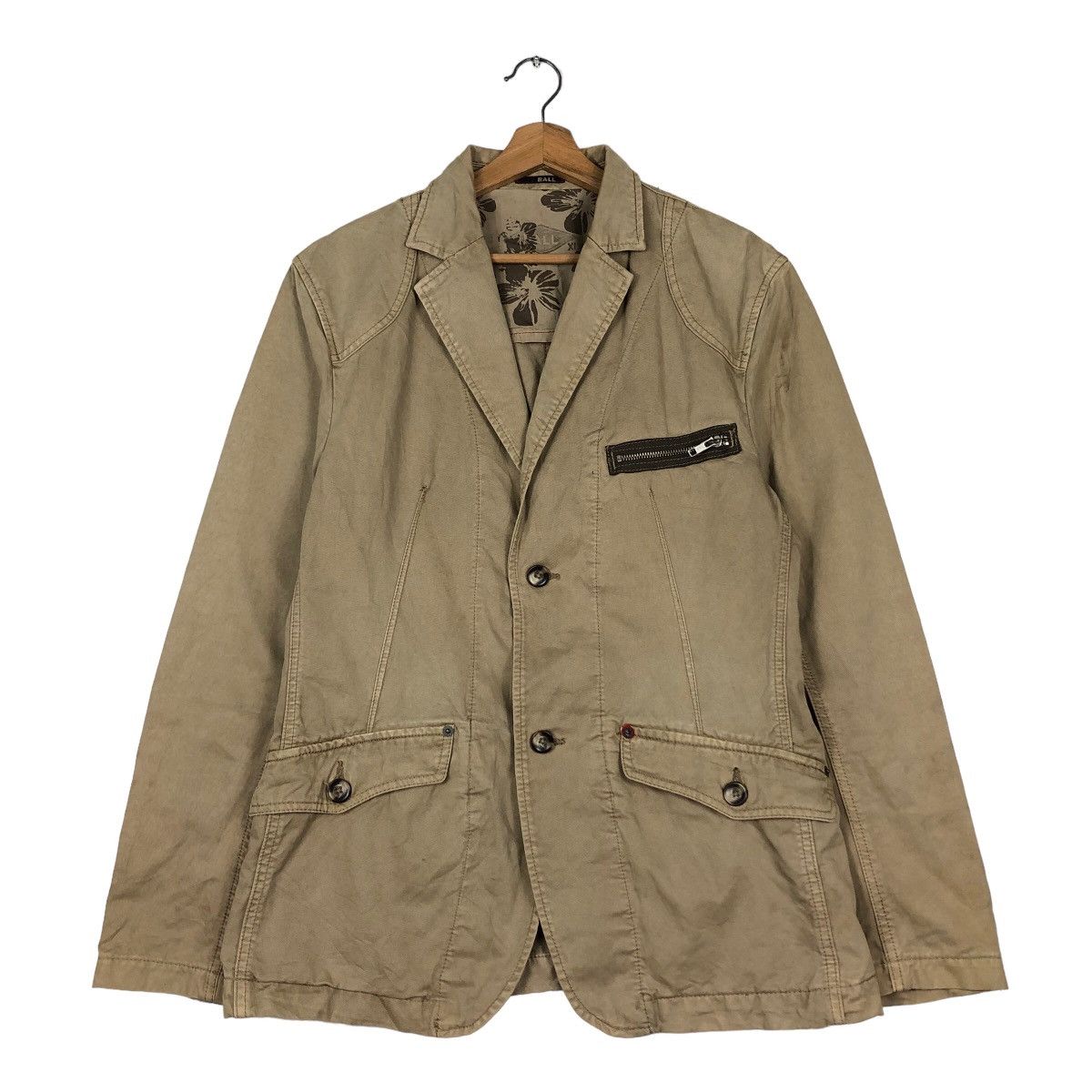 Japanese Brand 🔥Vintage Work Chore Jacket Ball Japan Issey Miyake Size US XL / EU 56 / 4 - 1 Thumbnail