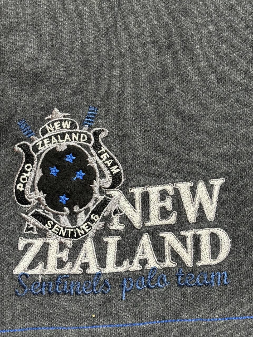La Martina La Martina New Zealand Polo Team L/S Shirt Grey Size L Size US L / EU 52-54 / 3 - 13 Thumbnail