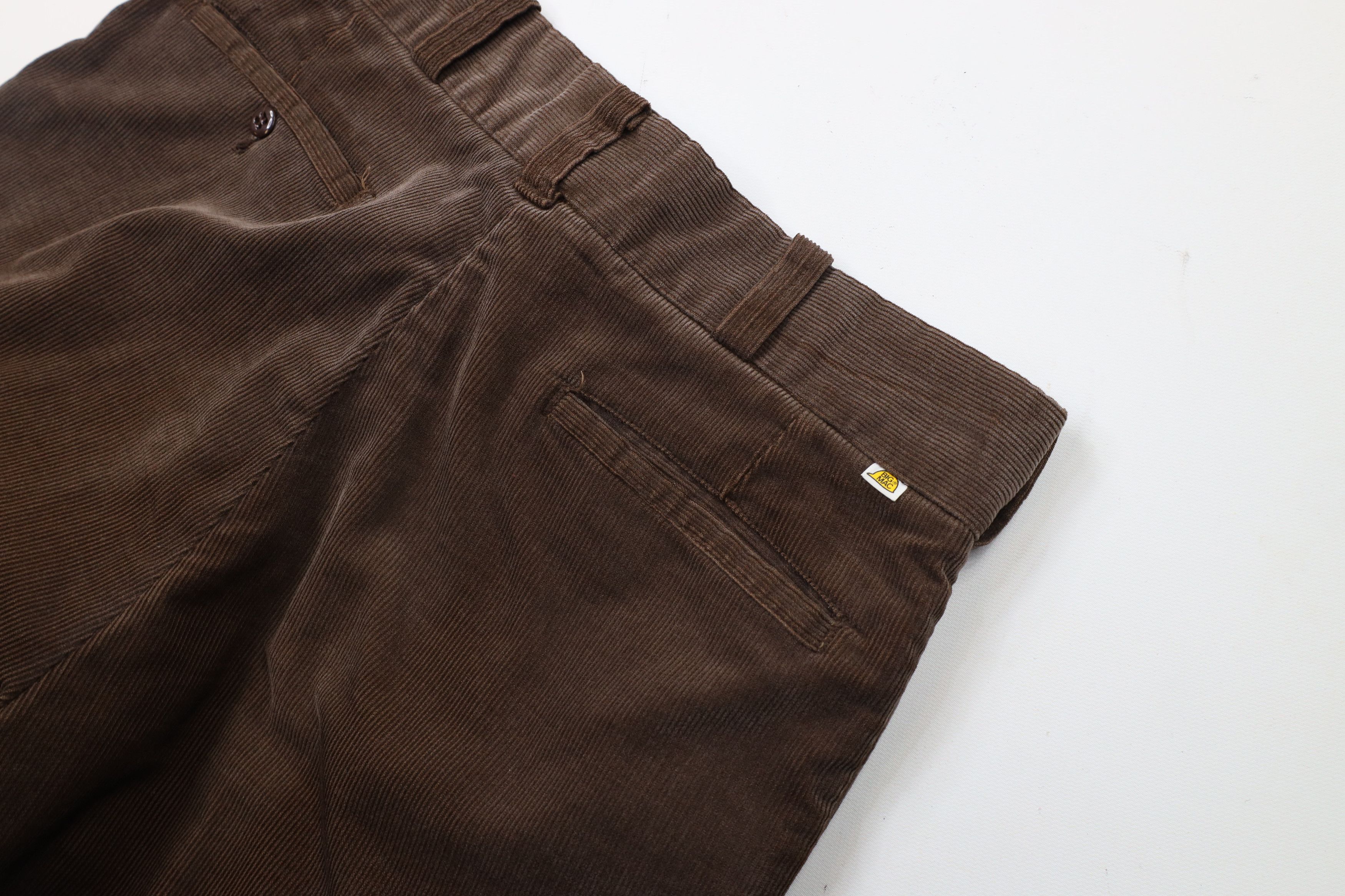 Vintage Vintage 70s Big Mac Faded Bell Bottoms Corduroy Pants USA Size US 32 / EU 48 - 13 Thumbnail
