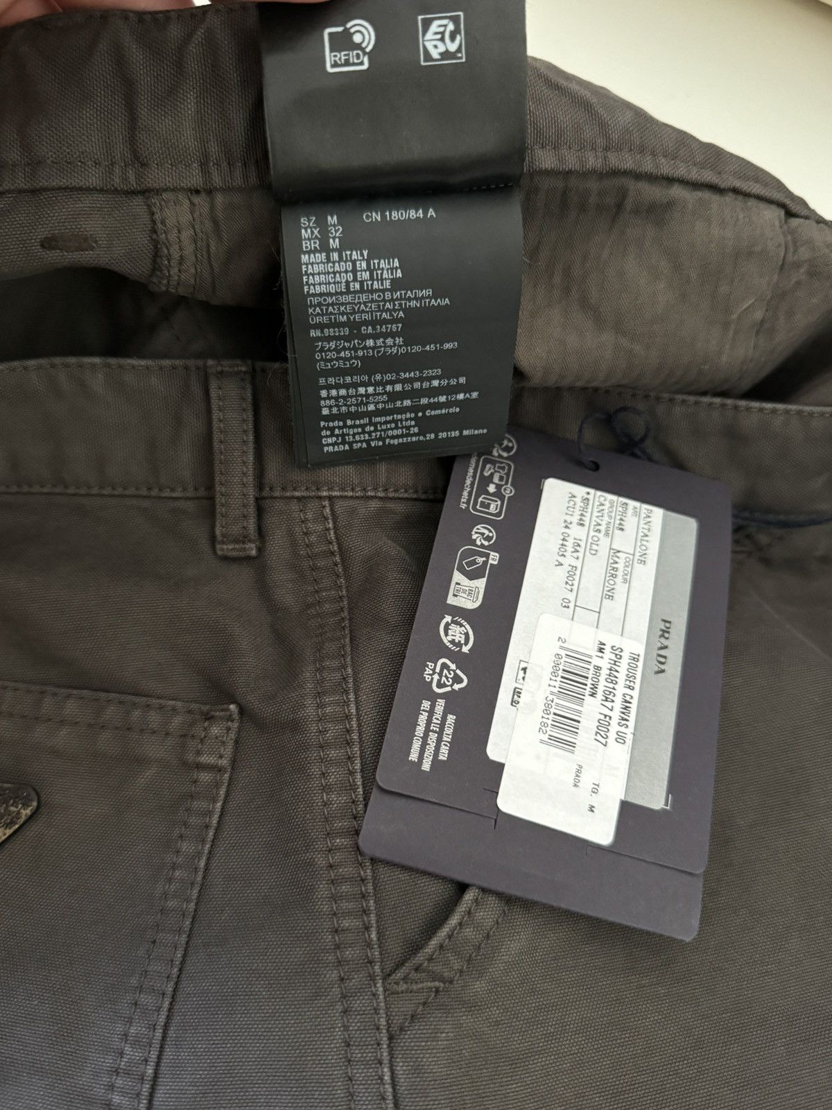 Prada Prada Vintage Canvas Pants Size US 32 / EU 48 - 11 Thumbnail
