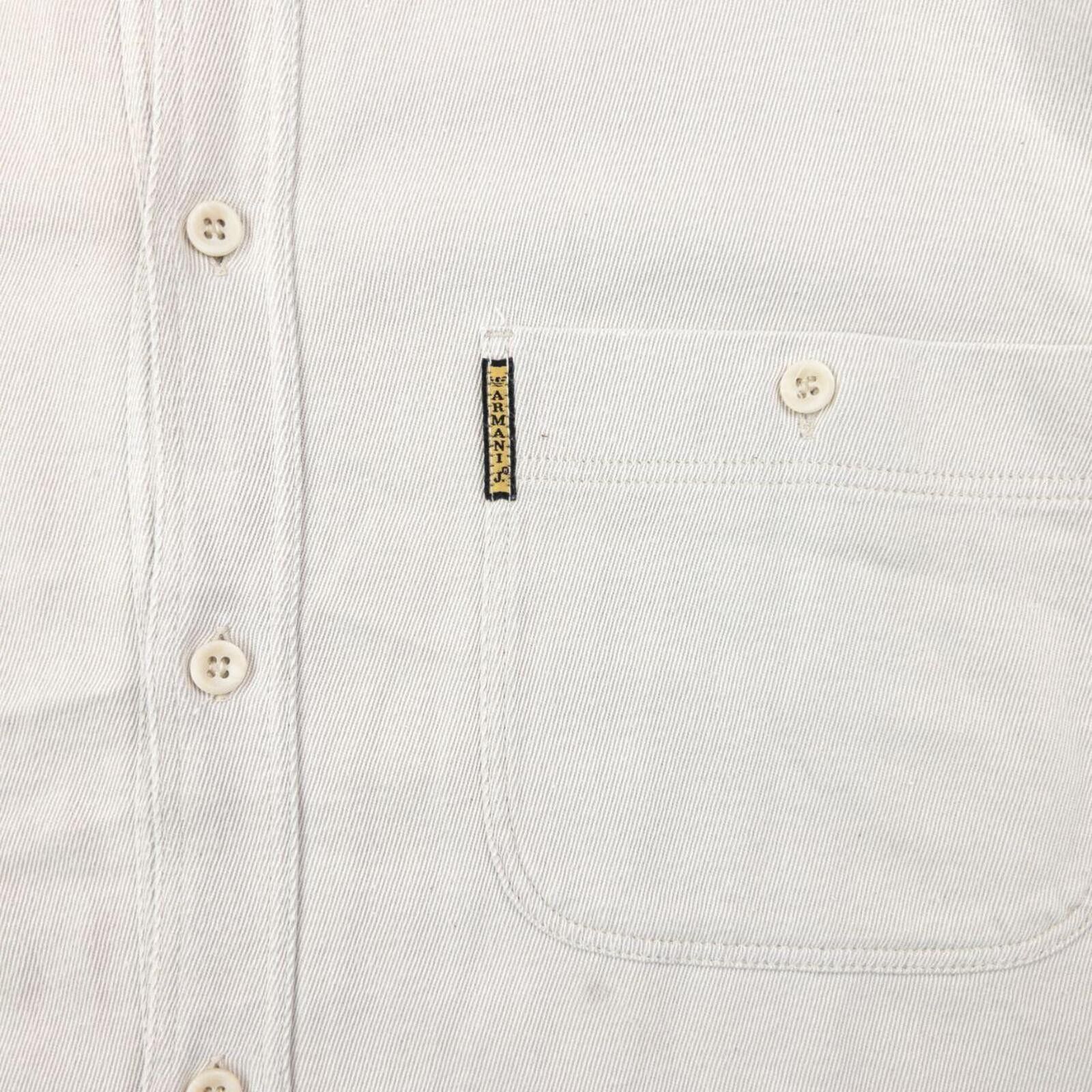 Other Vintage 90s Armani Jeans Long Sleeve Button Up Shirt Size L Size US L / EU 52-54 / 3 - 4 Thumbnail