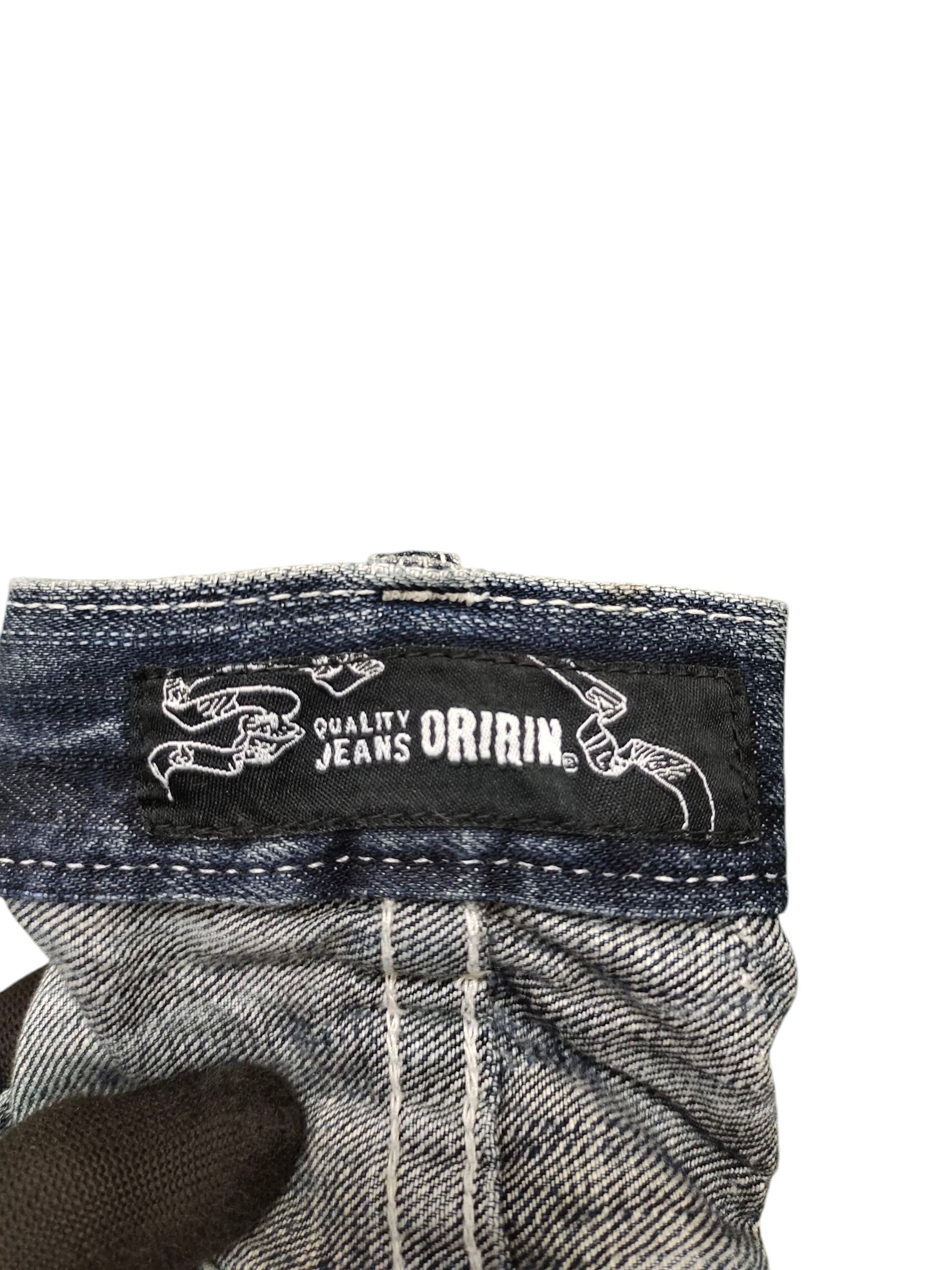 Undercover Japanese Brand Oririn Clawmark Distress Faded Denim Jeans Size US 34 / EU 50 - 10 Thumbnail
