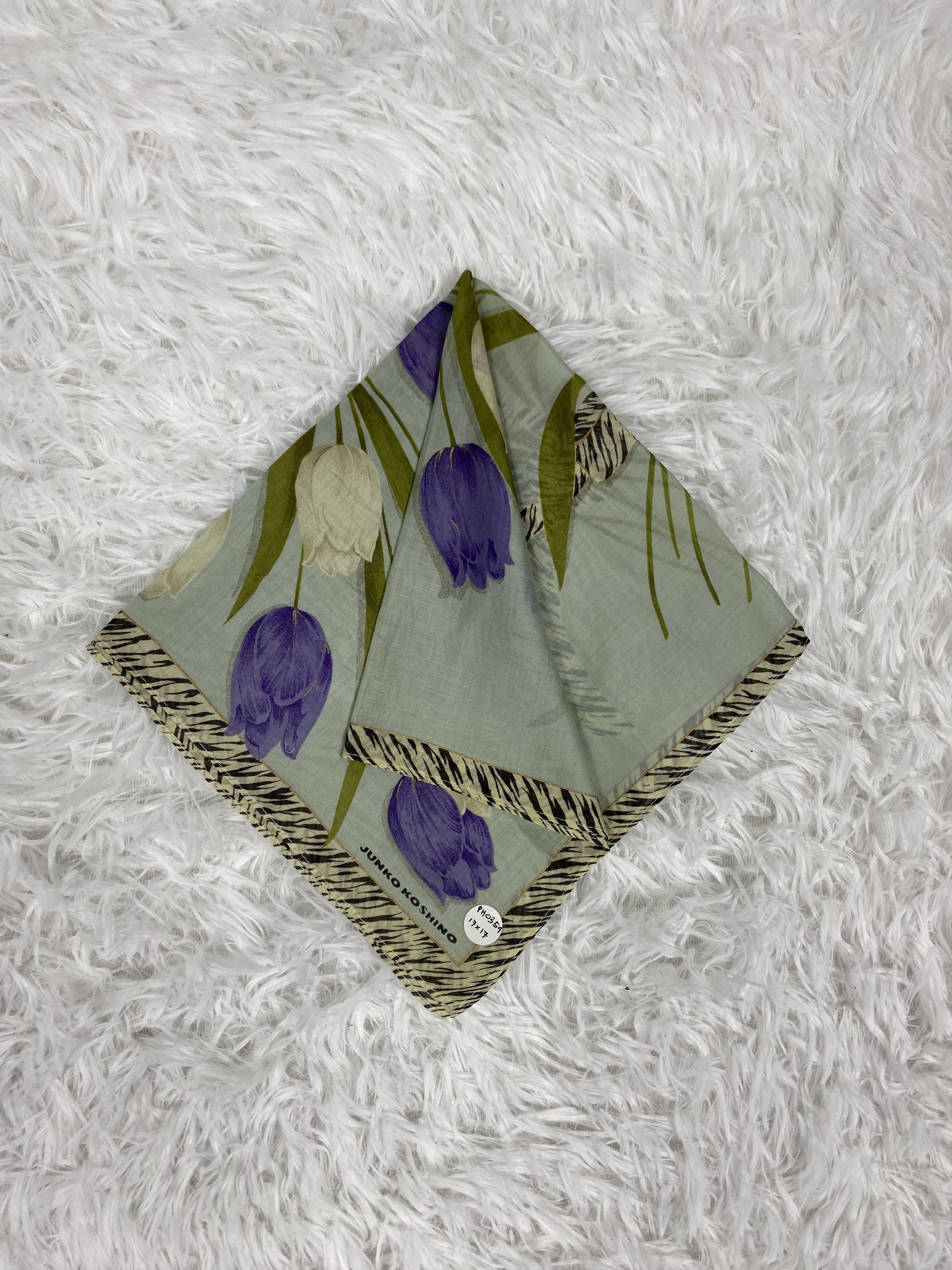 Mr. Junko × Vintage Vintage Junko Koshino Handkerchief Neckerchief PH0359 Size ONE SIZE - 1 Thumbnail