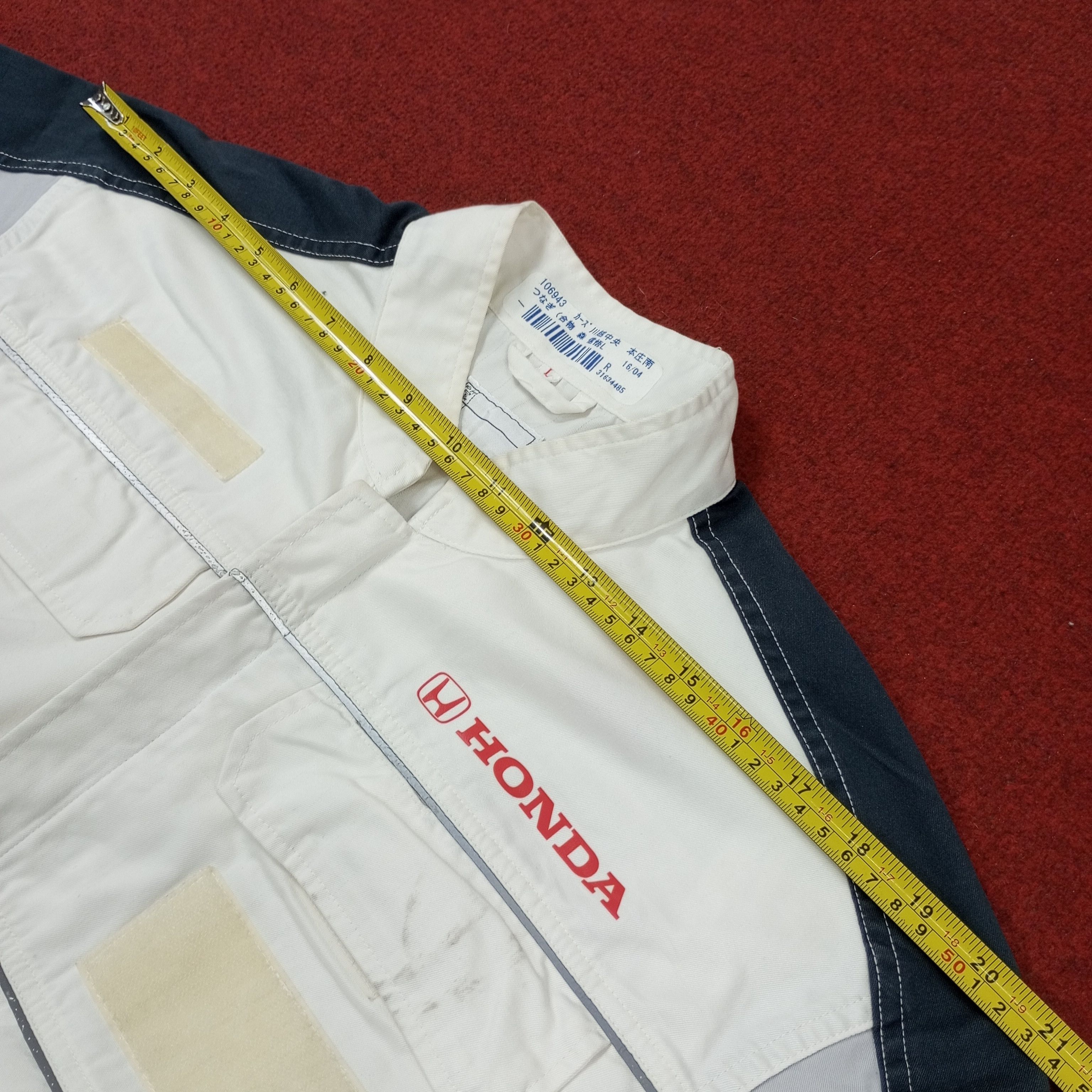 Honda × Vintage Honda Japanese Motorsports Racing Workwear Coverall Jacket Size US M / EU 48-50 / 2 - 12 Thumbnail