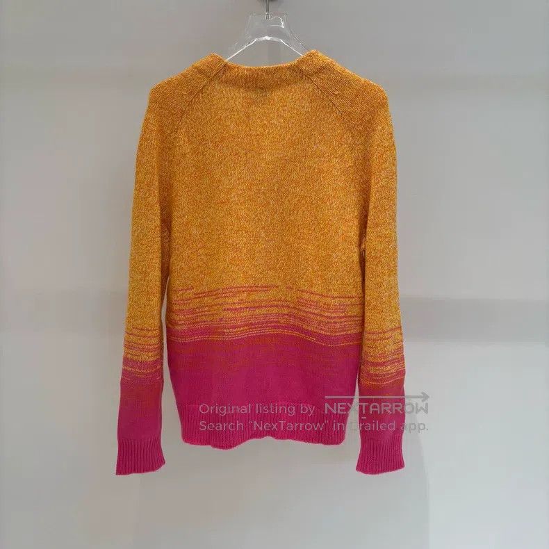 Hermes Hermes Shiney gradient color cashmere cardigan Size S / US 4 / IT 40 - 2 Thumbnail