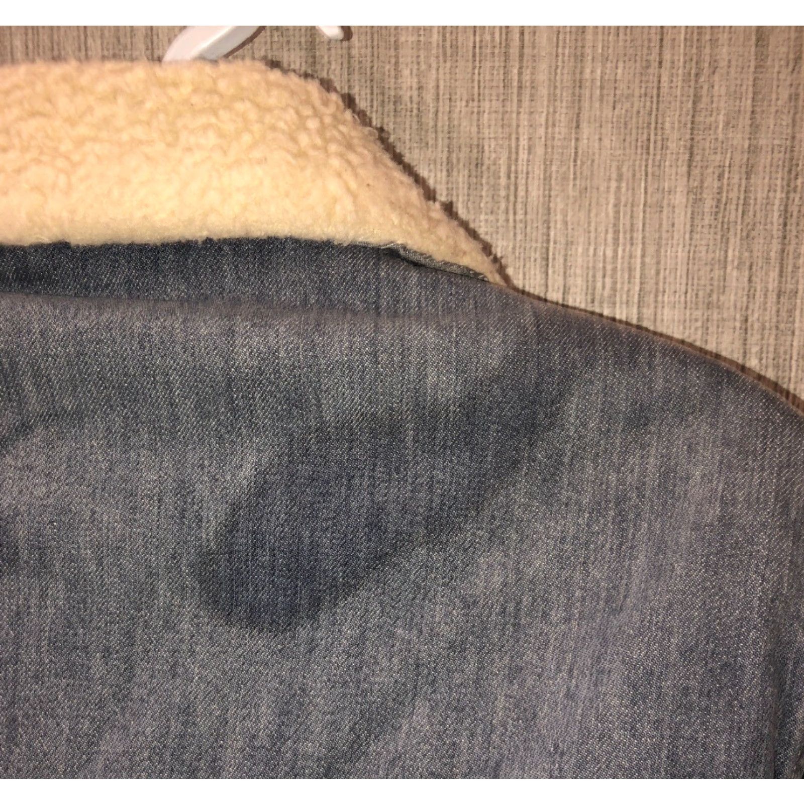 Vintage Roebucks Mens Jacket Blue Sherpa Lined Button Front 23 Inch Armpit M Regular Size US M / EU 48-50 / 2 - 6 Thumbnail