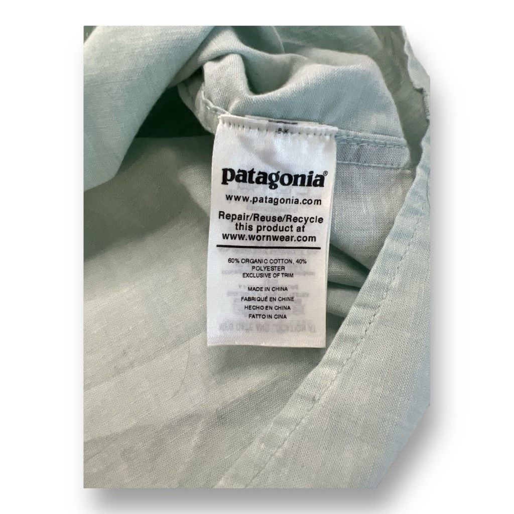 Patagonia Patagonia Front Button Green Top Size Extra Large Size US XL / EU 56 / 4 - 4 Thumbnail