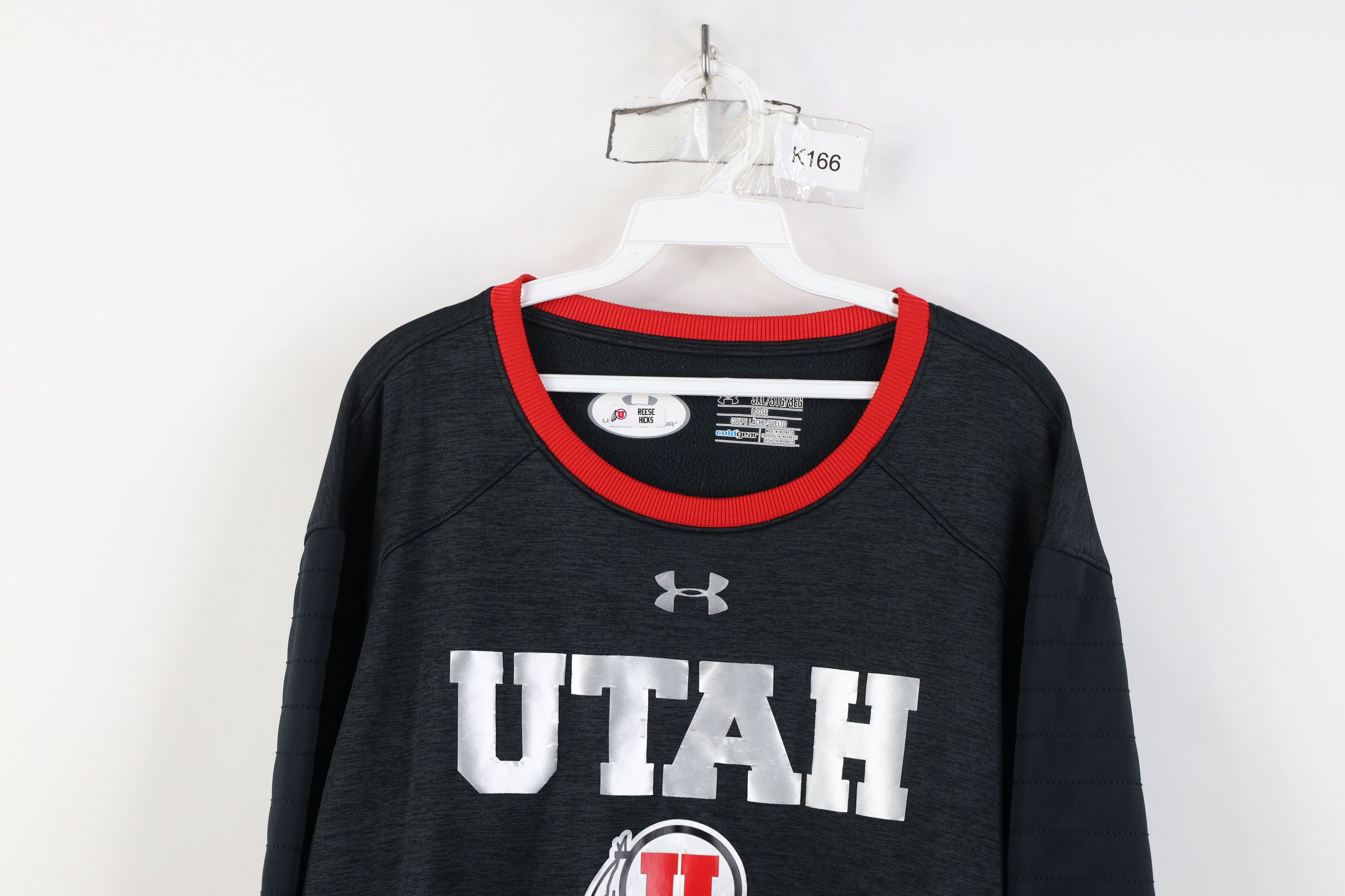 Under Armour Under Armour University of Utah Football Sweatshirt Gray Size US XXL / EU 58 / 5 - 2 Thumbnail