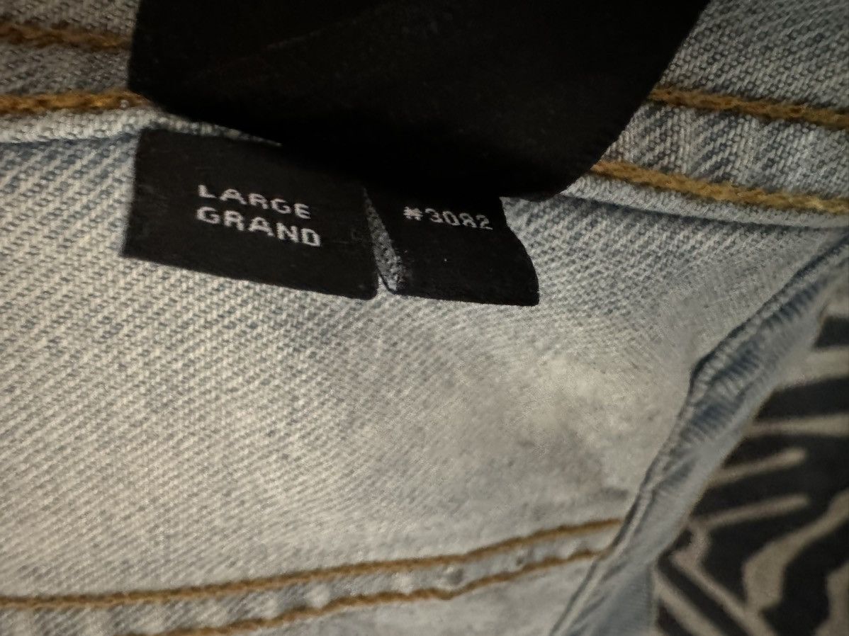 Amiri Amiri Zig Zag denim jacket Size US L / EU 52-54 / 3 - 13 Thumbnail