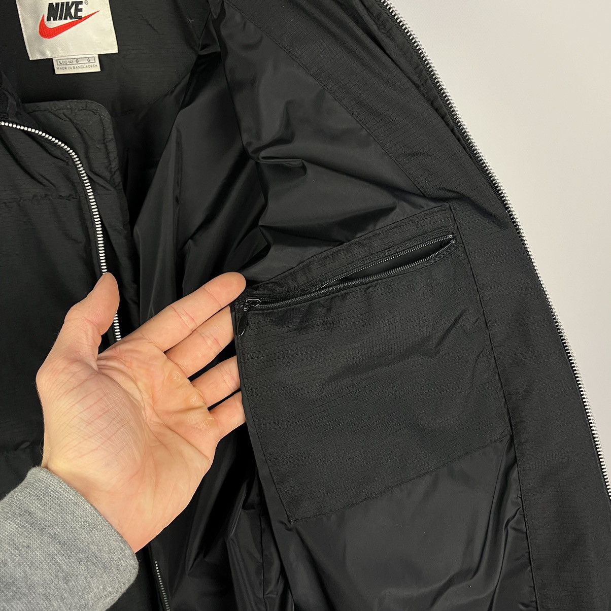Nike Vintage Nike Swoosh Spell Out Logo Puffer Down Jacket 90s Size US S / EU 44-46 / 1 - 10 Thumbnail