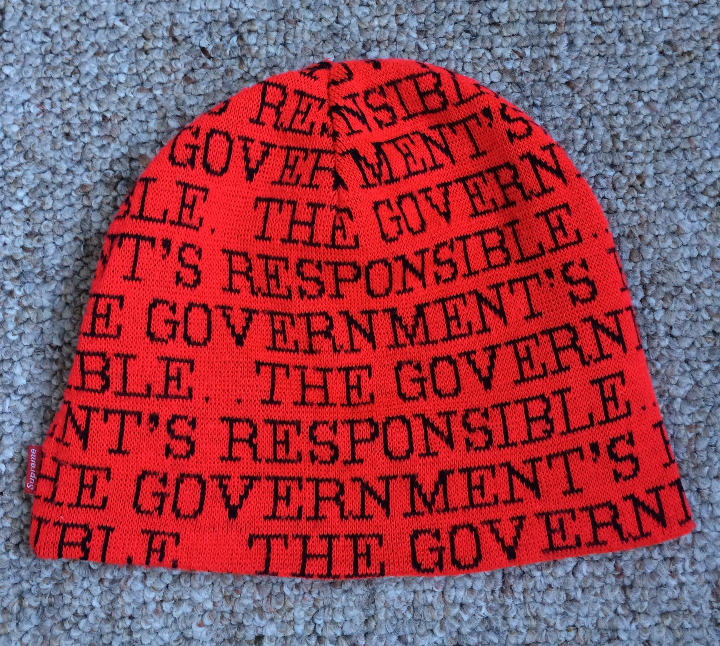 Public Enemy × Supreme S/S 2006 Supreme x Public Enemy Reversible Beanie Hat Size ONE SIZE - 4 Thumbnail