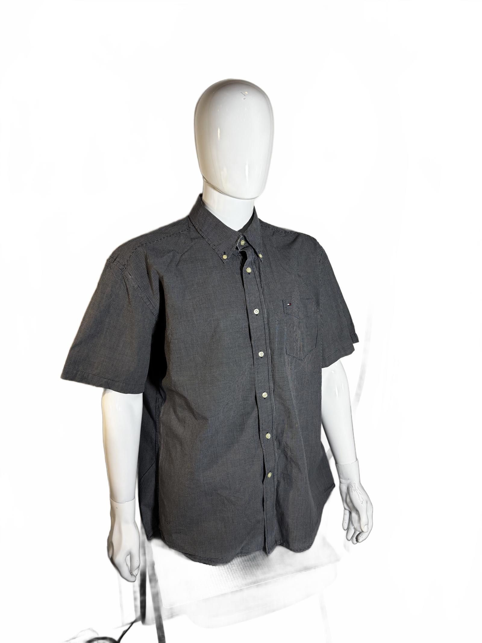 Tommy Hilfiger Tommy Hilfiger Short Sleeve Check Shirt - XL Size US XL / EU 56 / 4 - 3 Thumbnail