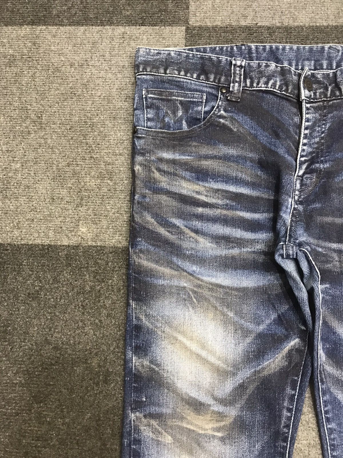 Tornado Mart Tornado Mart Japan Claw Mark Fades Denim F277 Size US 33 - 4 Thumbnail