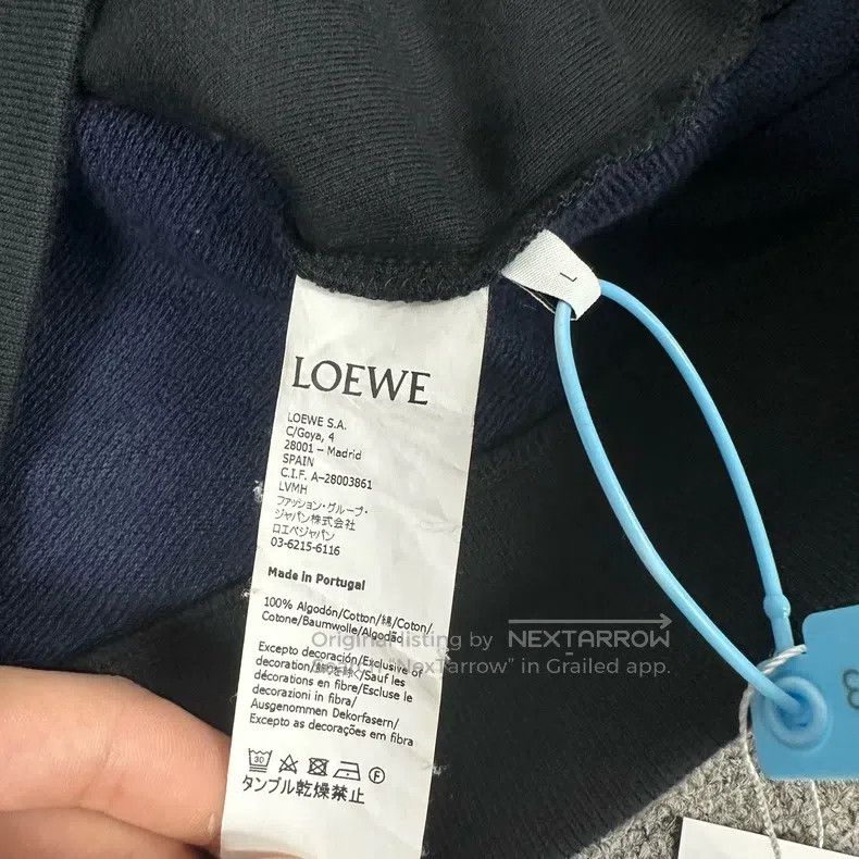 Loewe Loewe Classic big logo hooded sweatshirt Size US L / EU 52-54 / 3 - 8 Thumbnail