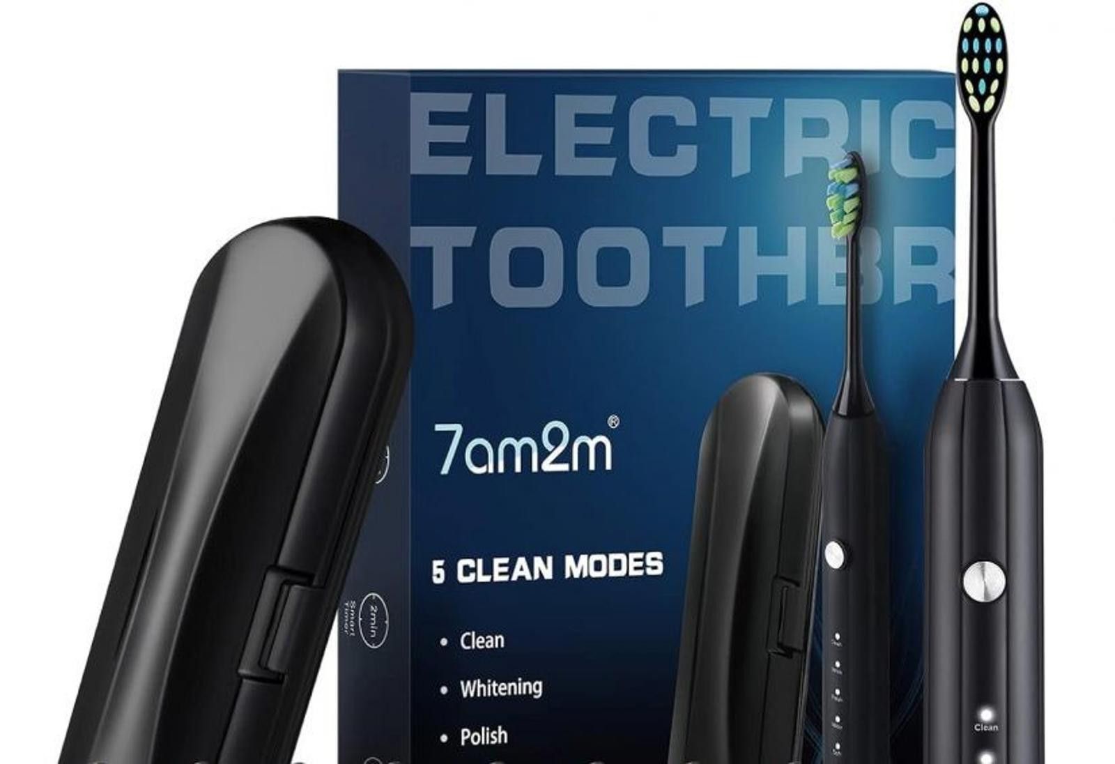 Other 7AM2M Sonic Electric Toothbrush Orange, 6 Brush Heads Size ONE SIZE - 1 Thumbnail