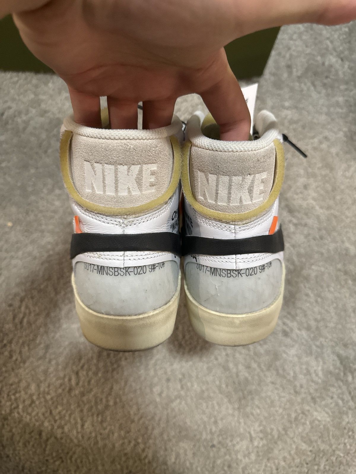 Nike × Off-White Nike Off White Blazer Mid The Ten Size US 9 / EU 42 - 5 Thumbnail