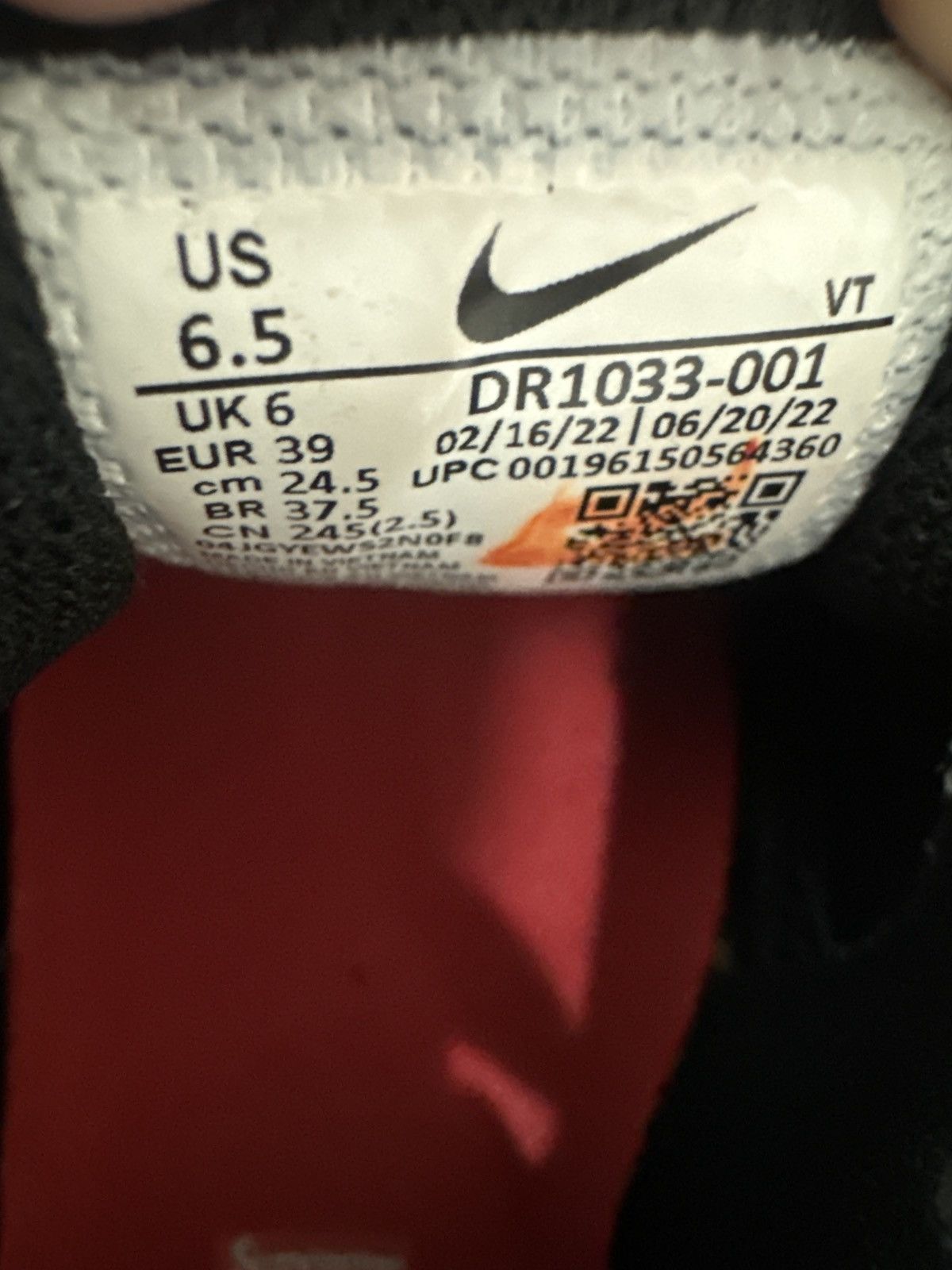 Nike × Supreme NikexSupreme Airmax 98 TL Size US 6.5 / EU 39-40 - 6 Thumbnail