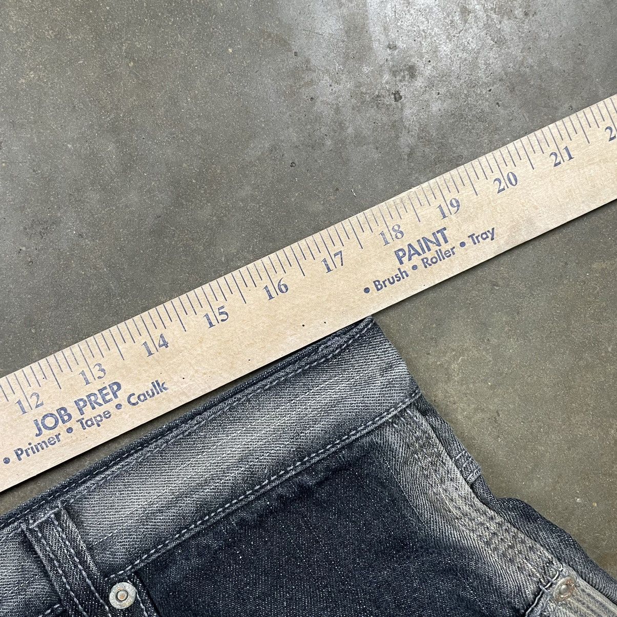 Affliction × Vintage Vintage Y2K 212 NYC Faded Baggy Jorts Skater Grunge Cyber Size US 34 / EU 50 - 6 Thumbnail