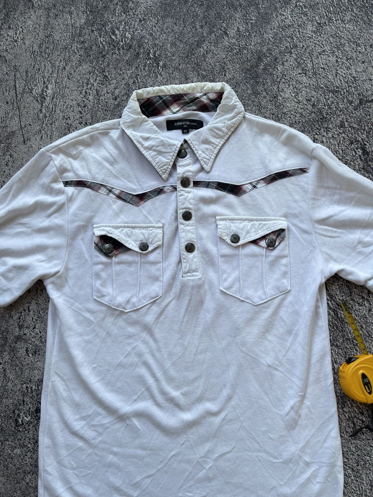 In The Attic In the attic homme double layer bondage polo shirt Size US M / EU 48-50 / 2 - 2 Thumbnail