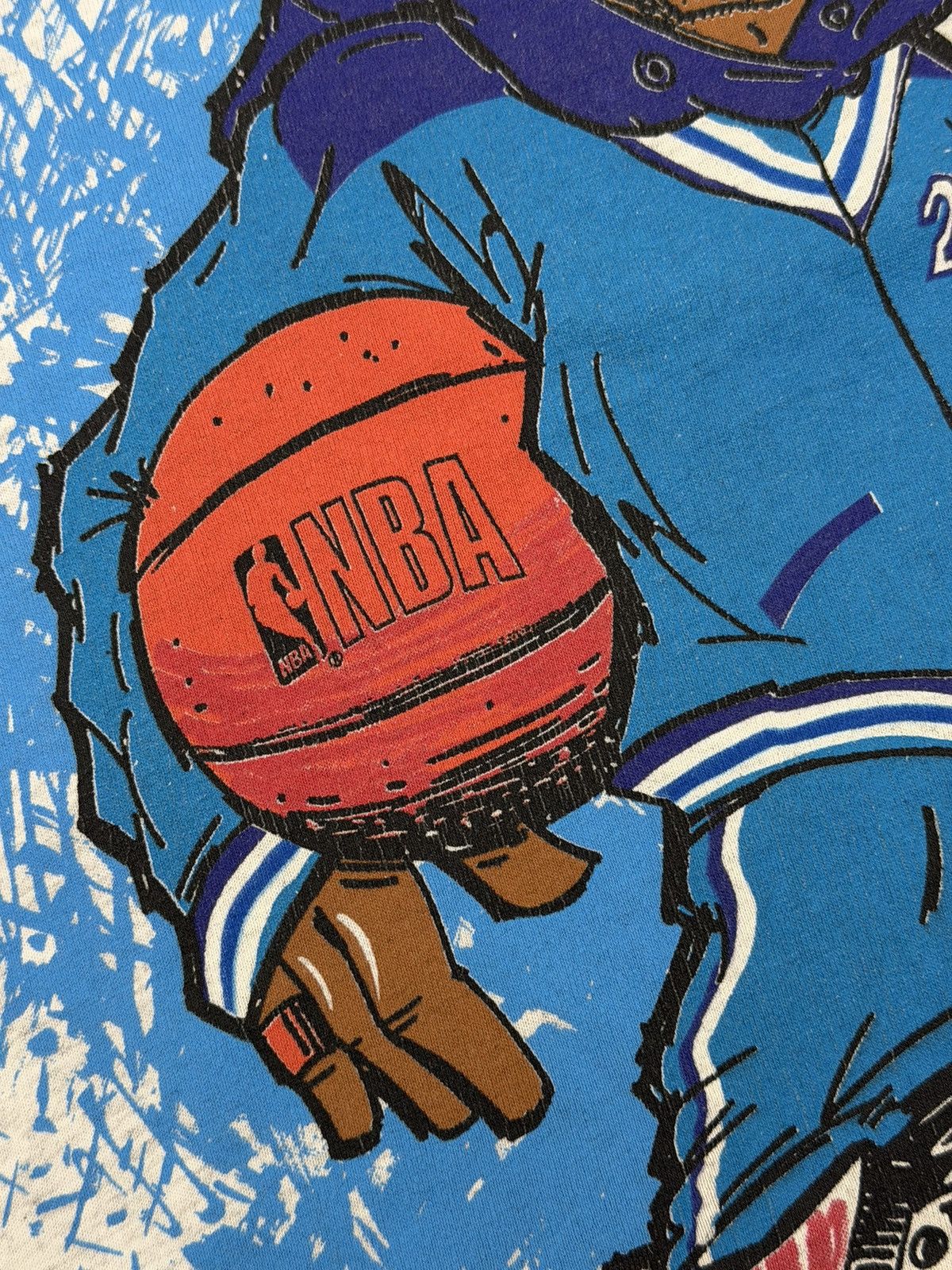 Changes Vintage 90s Charlotte Hornets Rare Wrapped Around Graffiti L Size US L / EU 52-54 / 3 - 8 Thumbnail