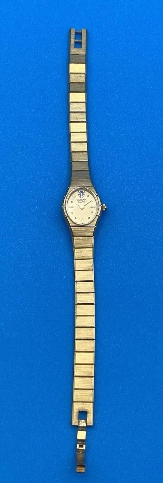 Bulova Vintage Bulova Diamond Dial Ladies Watch 1988 GoldTone 92K75 Size ONE SIZE - 4 Thumbnail
