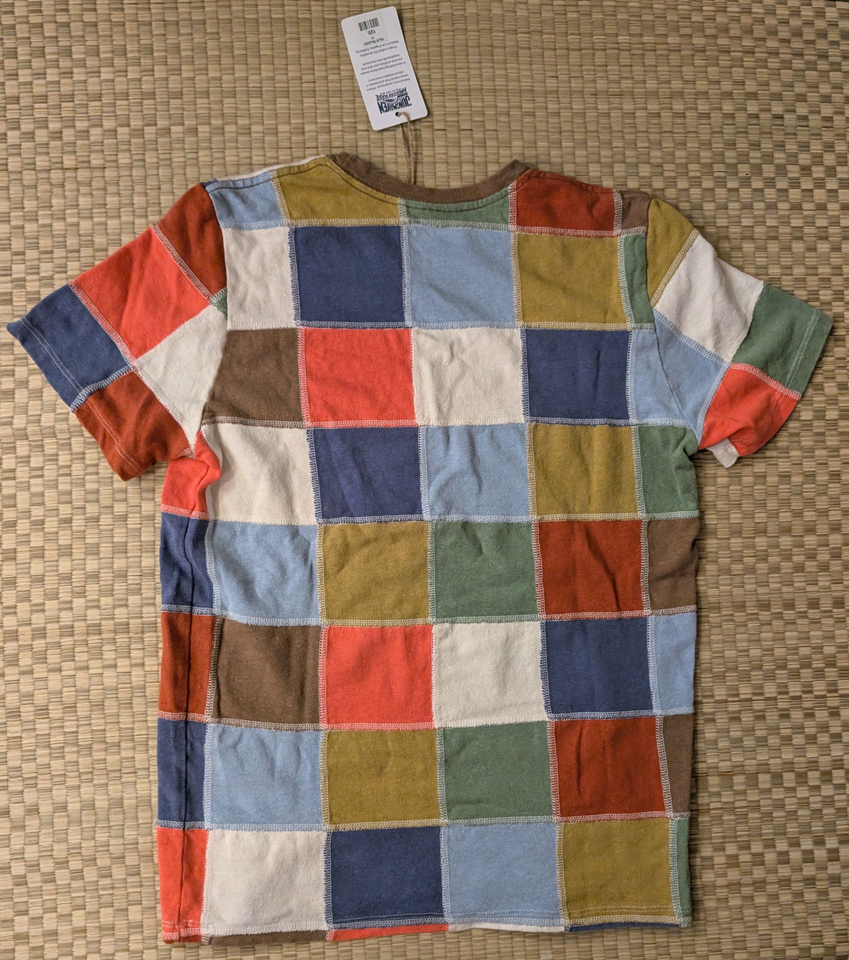 Jungmaven NWT RARE Jungmaven Upcycled Boulder Patchwork T-shirt Size US M / EU 48-50 / 2 - 2 Thumbnail