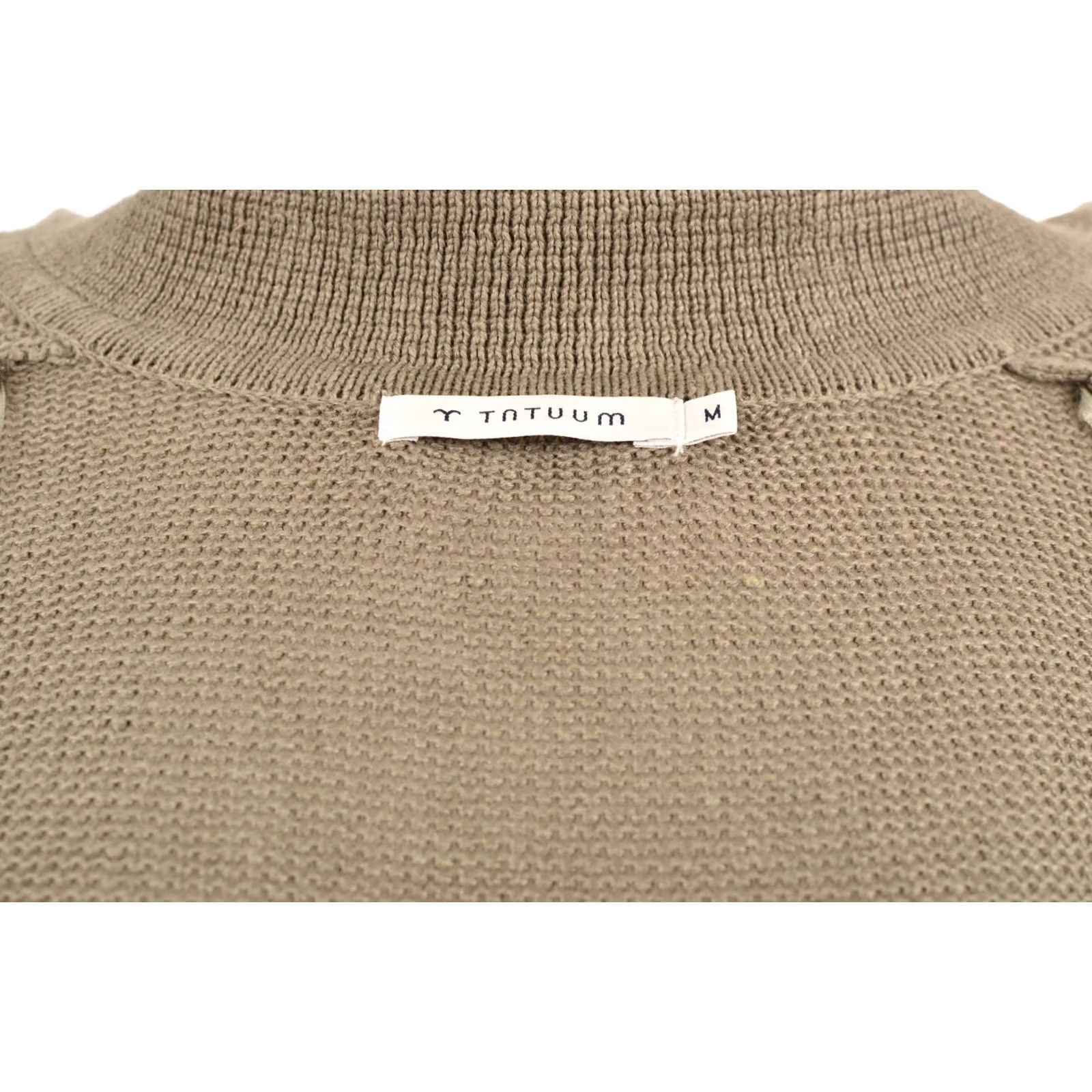 Vintage Tatuum Taszka Linen Jumper Sweater Green/Gray Size M Size M / US 6-8 / IT 42-44 - 6 Thumbnail