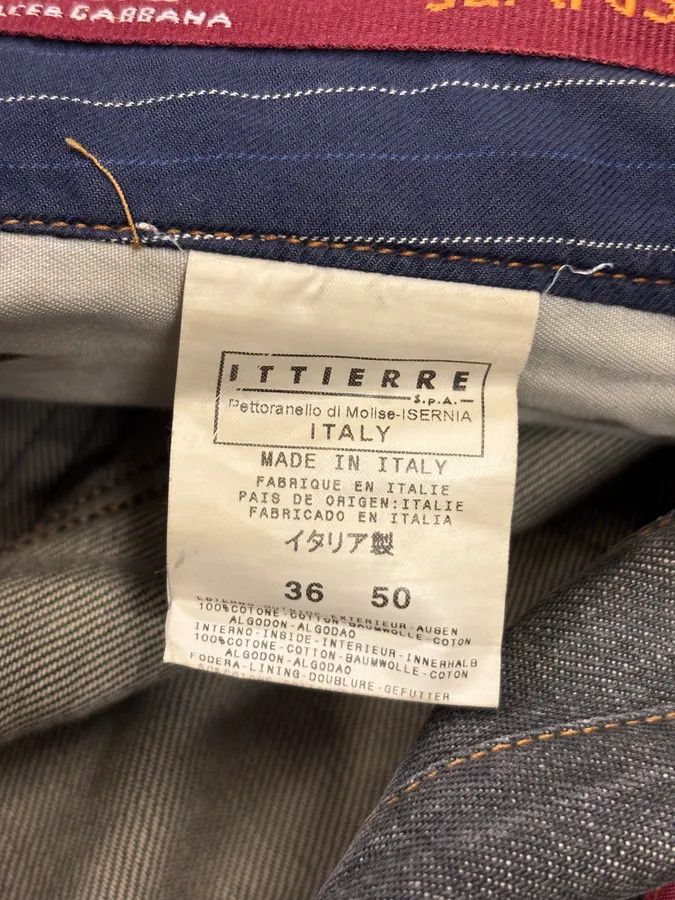 Dolce & Gabbana AW2003 Dolce & Gabbana Double Waisted Grey Denim Shorts Size US 33 - 13 Thumbnail