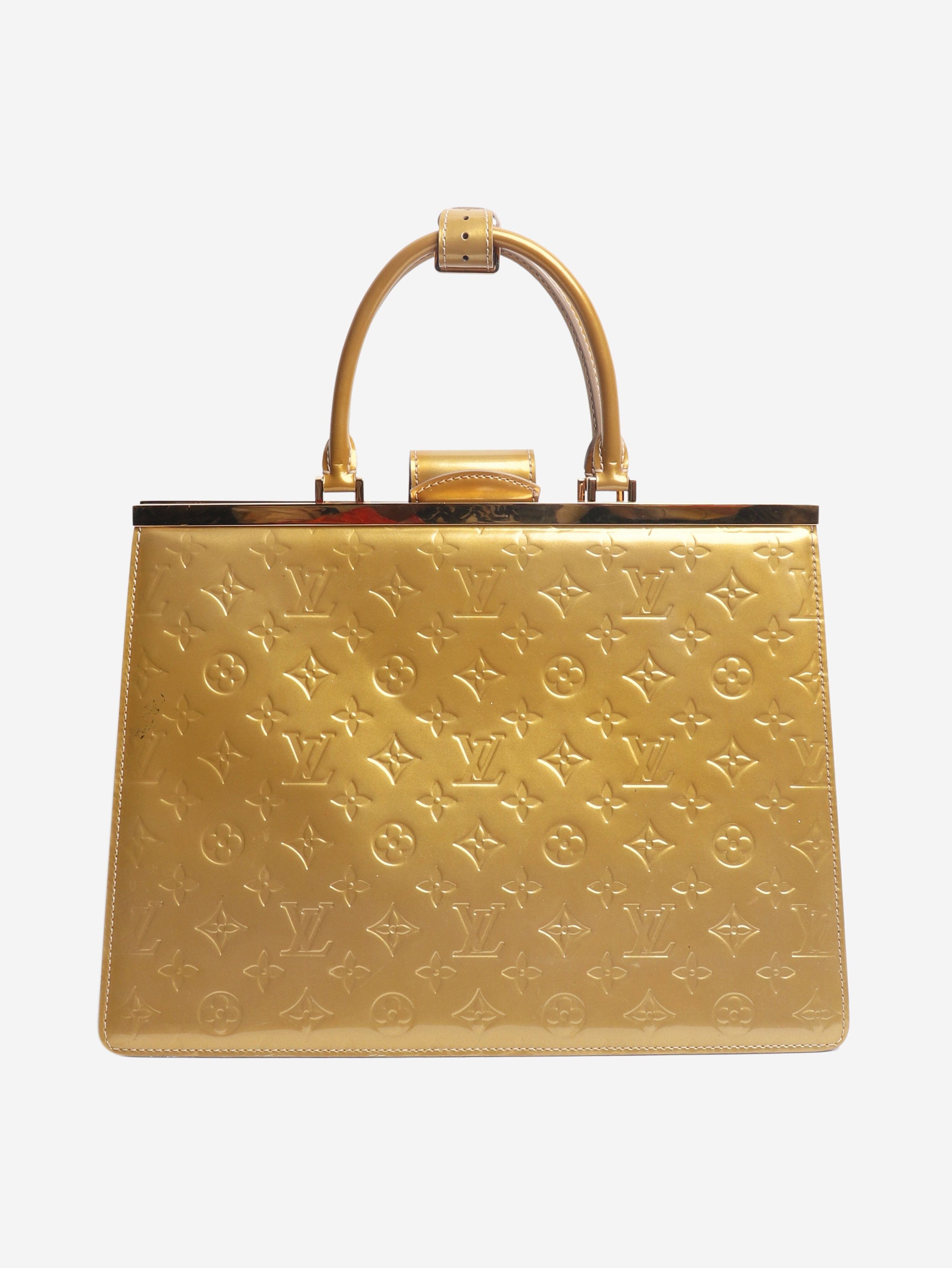 Louis Vuitton Gold 2012 Monogram Vernis Deesee GM tote Size ONE SIZE - 1 Thumbnail