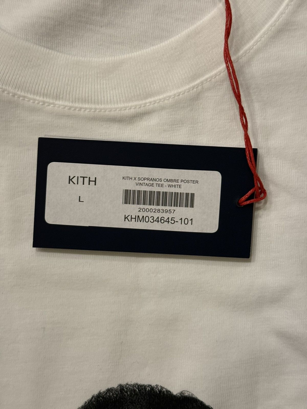 Kith KITH The Sopranos Ombre Poster Vintage Tee White Sz L Large Size US L / EU 52-54 / 3 - 5 Thumbnail