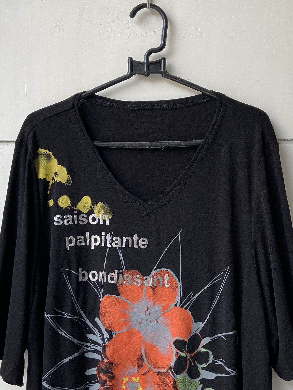 Designer × Japanese Brand × Yohji Yamamoto TROIS ONZE CINQ T-shirt Size US M / EU 48-50 / 2 - 3 Thumbnail